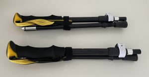Glymnis TP-7501 Wanderstöcke zusammengefaltet