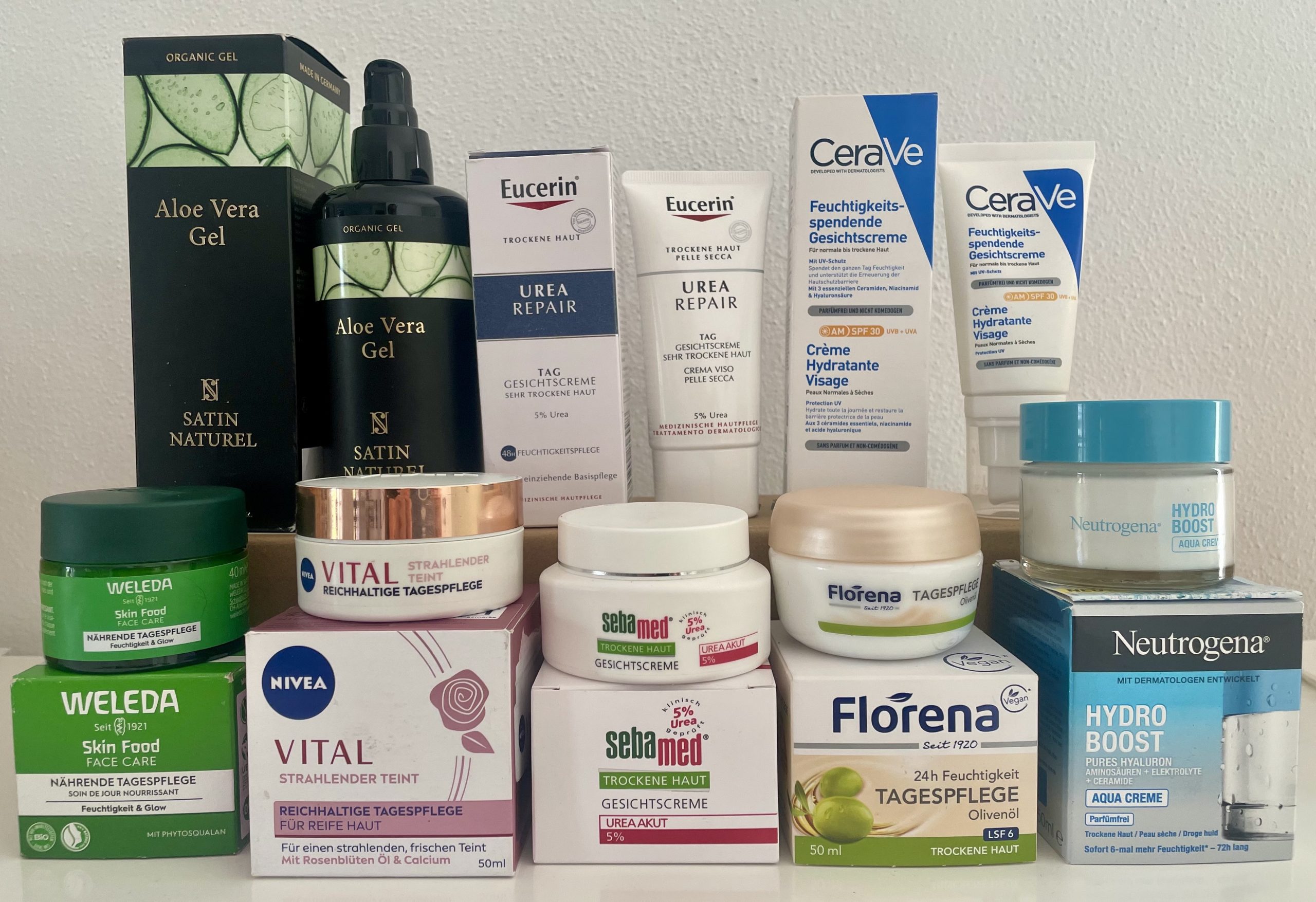 Gruppenbild-Gesichtscreme