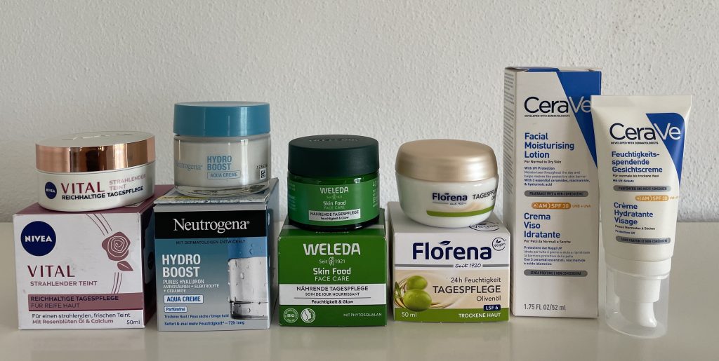 Gruppenfoto Gesichtscreme