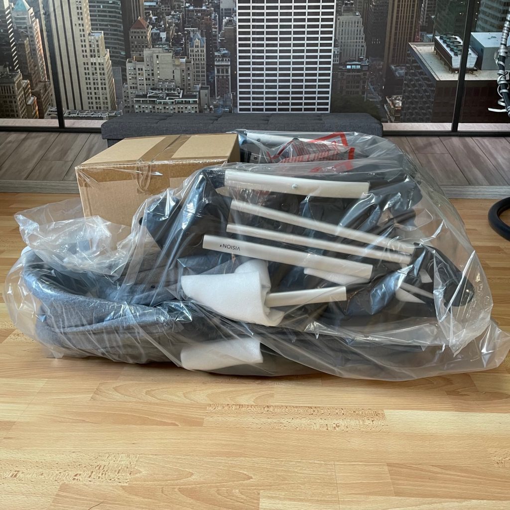 Hauck Vision X Set zusammengeklappt