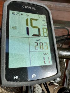 CYCPLUS M1 Fahrradcomputer im Einsatz