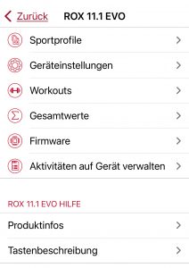 Sigma Sport ROX 11.1 Fahrradcomputer Sigma Ride App