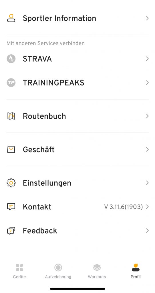 CYCPLUS M1 Fahrradcomputer Xoss-App
