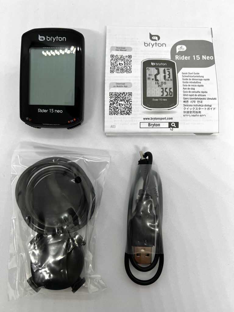 Bryton Rider 15 neo Fahrradcomputer Zubehör