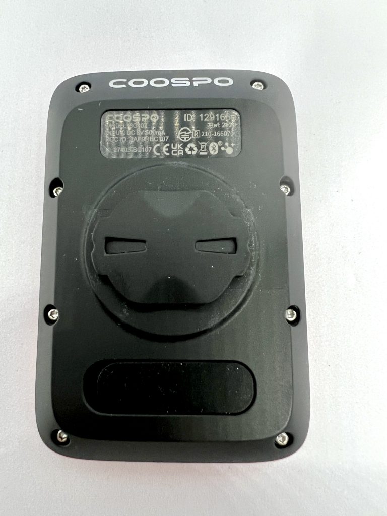 COOSPO BC107 Fahrradcomputer Rückseite
