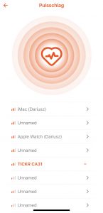 COOSPO BC107 Fahrradcomputer CoospoRide-App