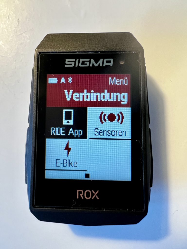 Sigma ROX 11.1 Evo Fahrradcomputer Pairing
