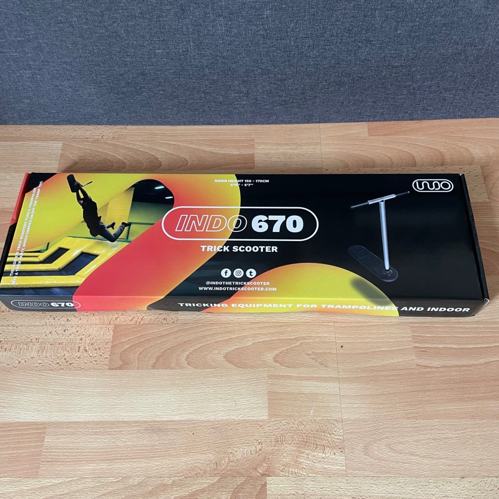 Indo Trick-Scooter Verpackung