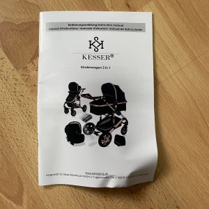 KESSER® Loops 3 in 1 Kinderwagen Anleitung