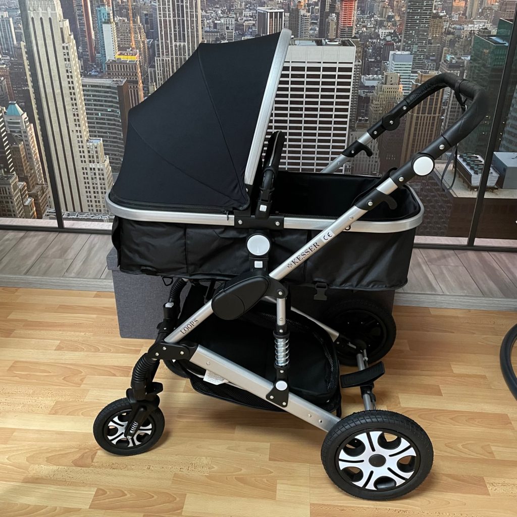 KESSER® Loops 3 in 1 Kinderwagen Seitenansicht