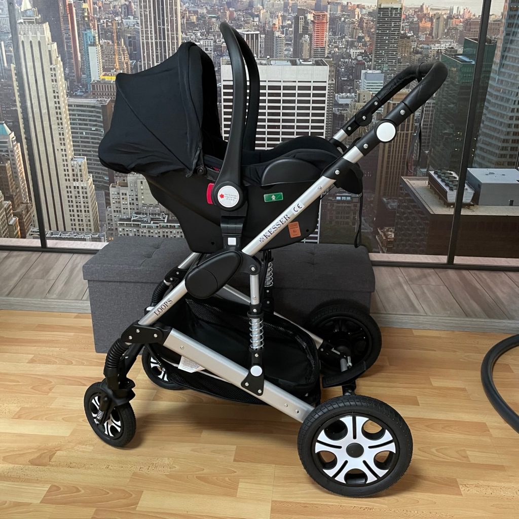 KESSER® Loops 3 in 1 Kinderwagen mit Babyschale