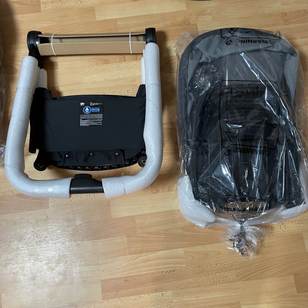 Kinderkraft NEA 2-in-1 Buggy zerlegt