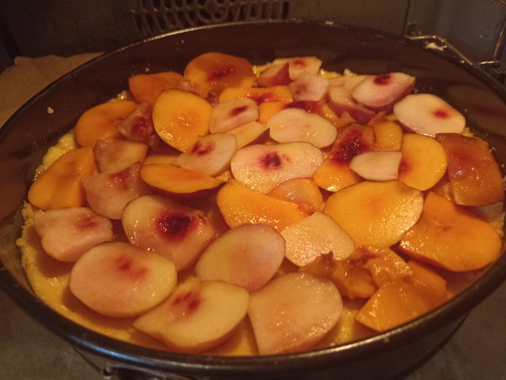 Klarstein Bella Elegance Küchenmaschine, Obstkuchen im Ofen