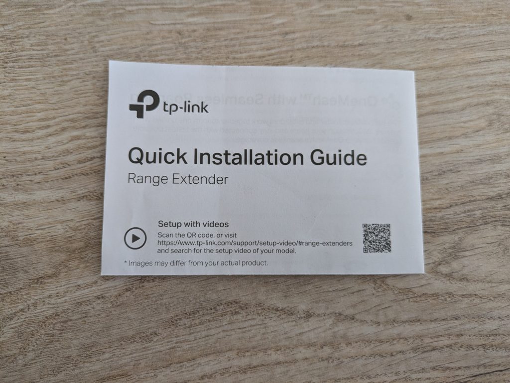 Kurzanleitung des TP Link RE230 WLAN-Repeaters