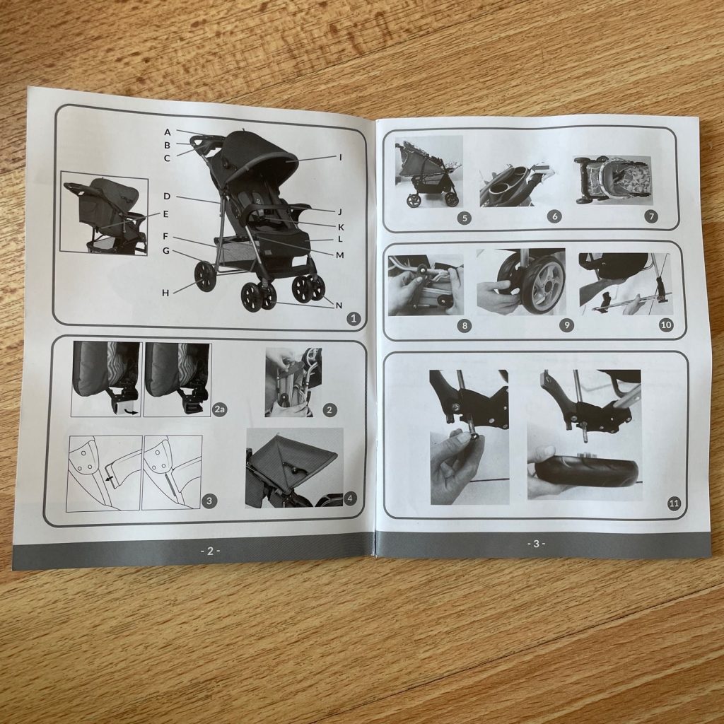 Lionelo Emma Plus Kinderwagen Bedienungsanleitung