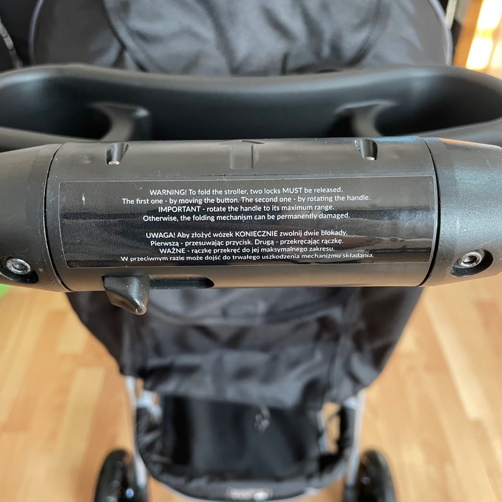 Lionelo Emma Plus Kinderwagen Griff