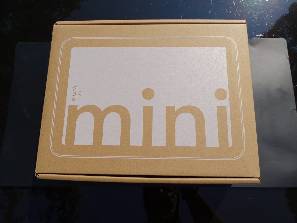 Lumie Mini Tageslichtlampe Verpackung Vorderseite