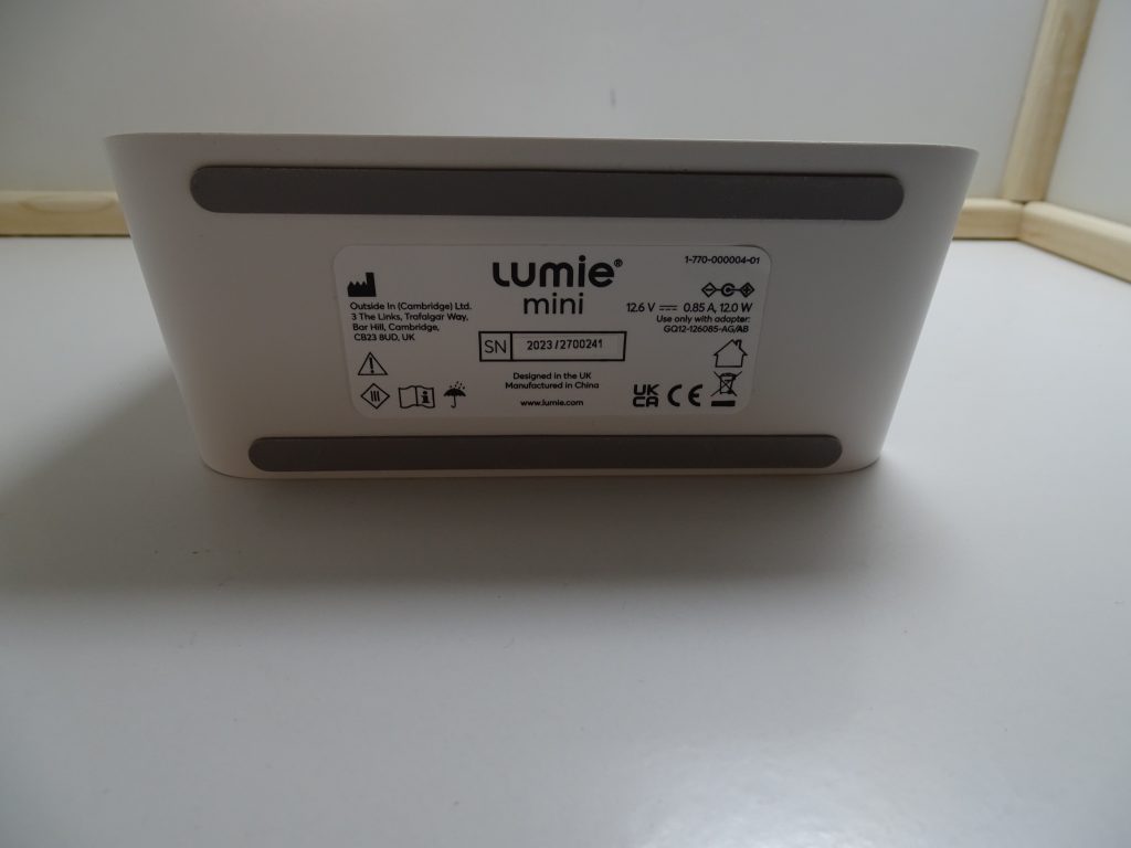 Lumie Mini Tageslichtlampe rutschfeste Füße