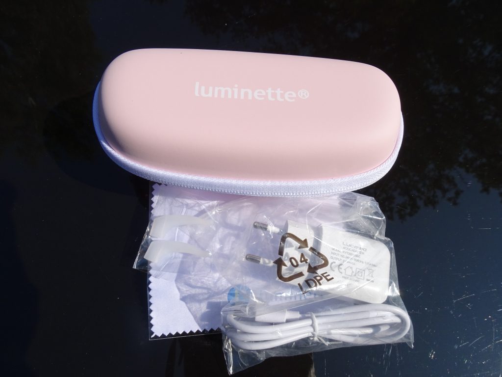 Luminette 3 Tageslichtbrille Lieferumfang