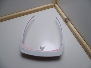 Luminette 3 Tageslichtbrille auseinander geklappt