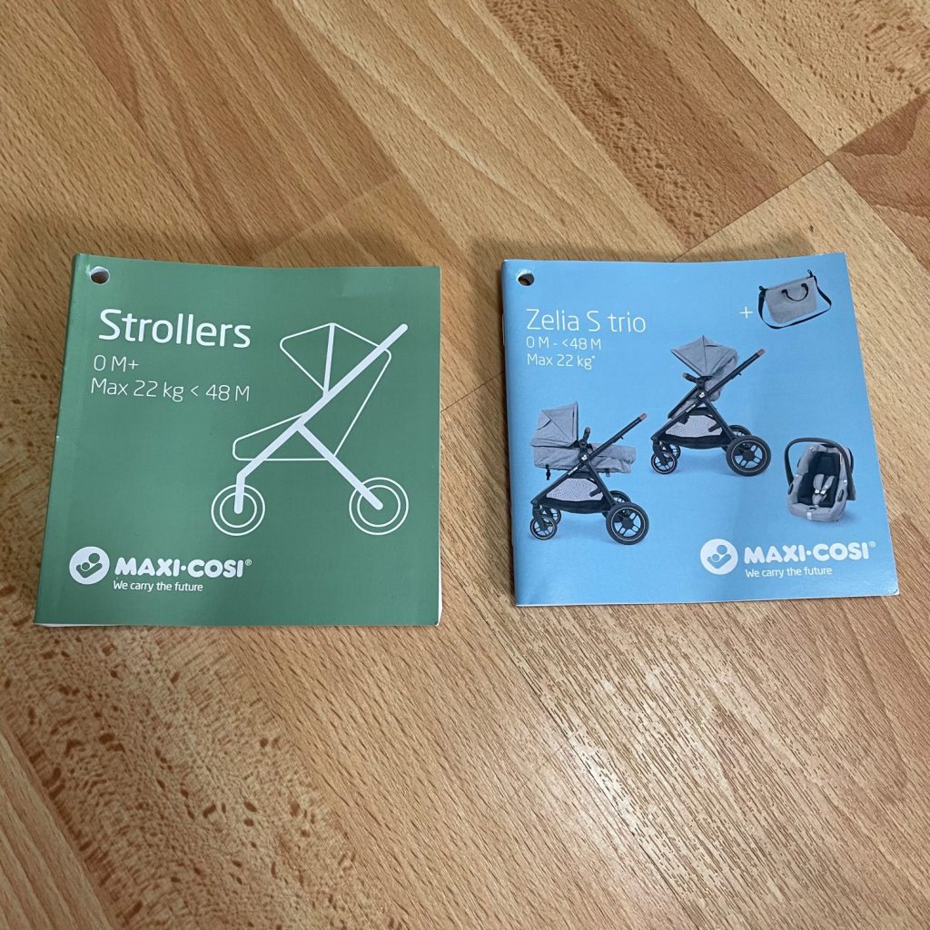 Maxi-Cosi Zelia S Trio Kinderwagen 3 in 1 Anleitungen