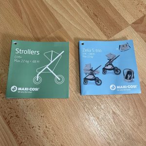 Maxi-Cosi Zelia S Trio Kinderwagen 3 in 1 Anleitungen