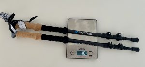 NORDMUT® Wanderstöcke Gesamtgewicht