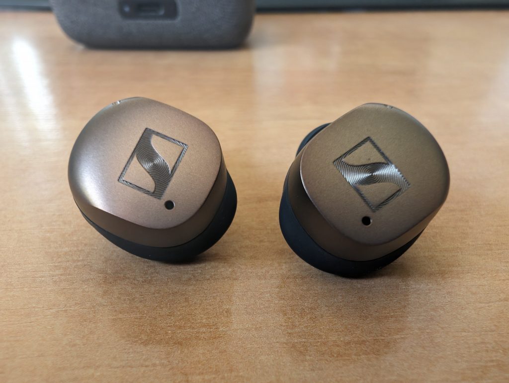 Sennheiser Momentum True Wireless 4 In-Ear-Kopfhörer von oben