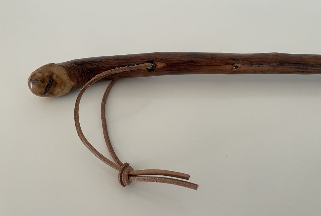 Stock-Fachmann ‎2726-086 Naturwurzel-Wanderstock Handgriff von vorne