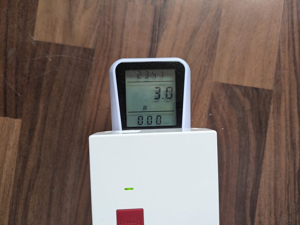 Stromverbrauch des AVM FRITZ! 2400 WLAN-Repeaters