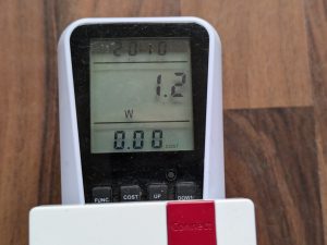 Stromverbrauch des AVM FRITZ! 600 WLAN-Repeaters