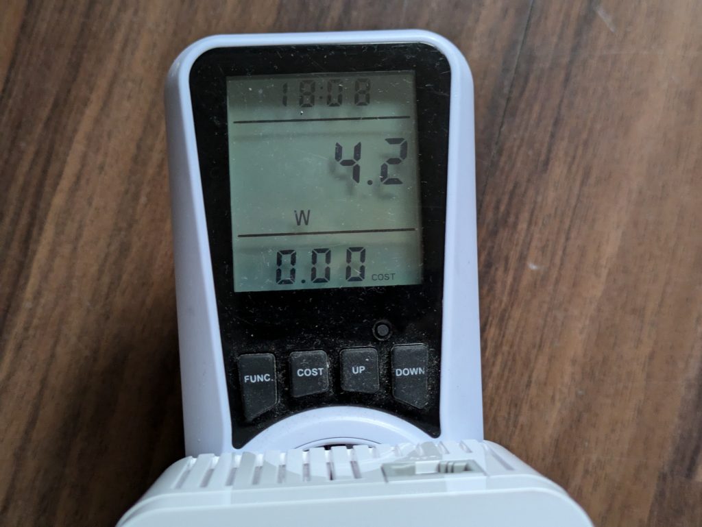Stromverbrauch des Devolo WiFi 6 3000 WLAN-Repeaters