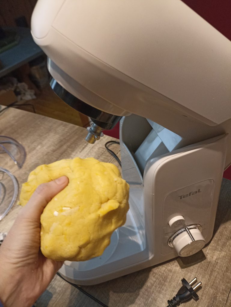 Tefal Bake Partner Küchenmaschine, Mürbeteig fertig geknetet