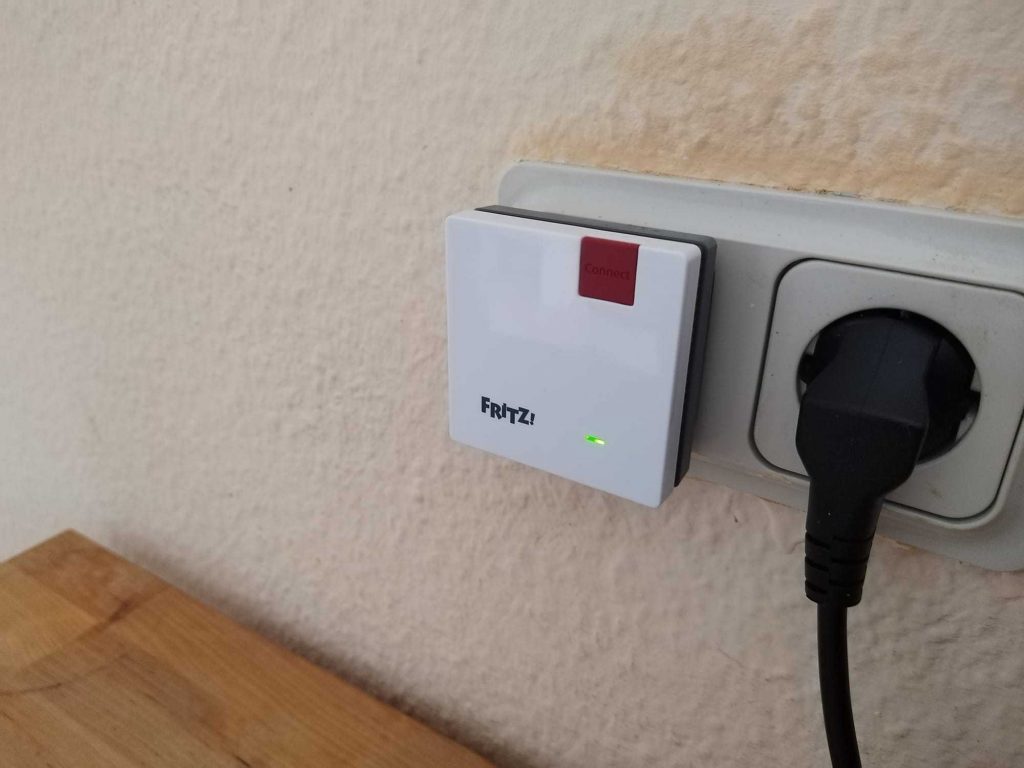 Titelbild des AVM FRITZ! 600 WLAN-Repeaters