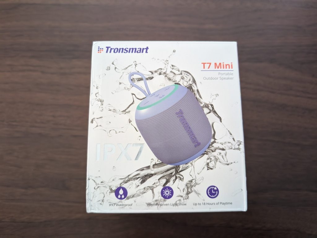 Tronsmart T7Mini Bluetooth-Lautsprecher Verpackung