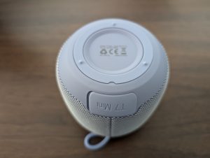 Tronsmart T7Mini Bluetooth-Lautsprecher von der Seite