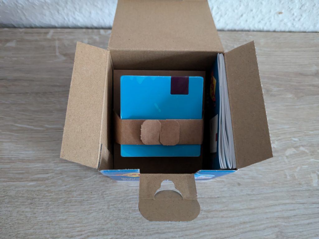 Verpackung des AVM FRITZ! 600 WLAN-Repeaters geöffnet