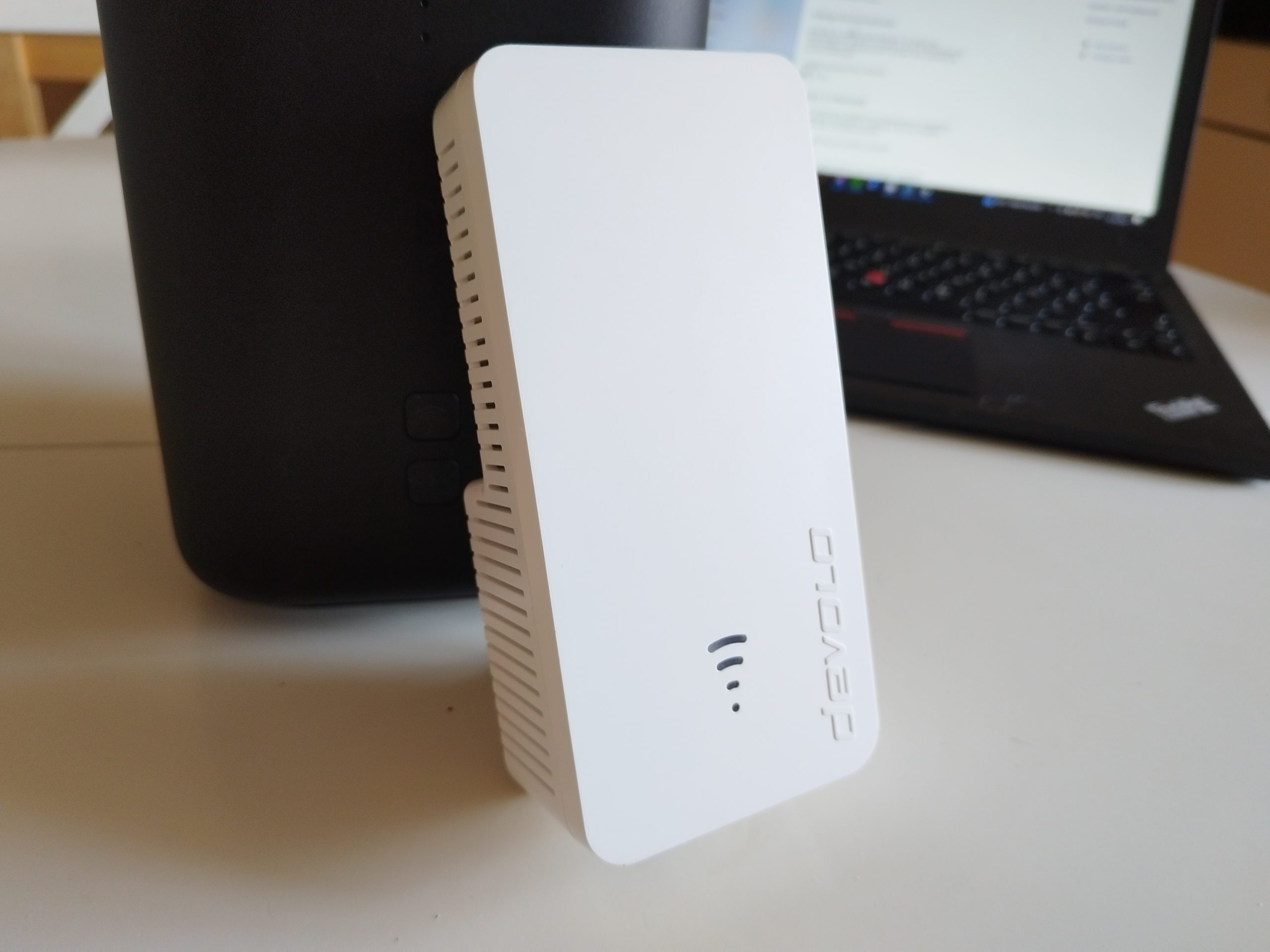 WLAN-Repeater vor Router