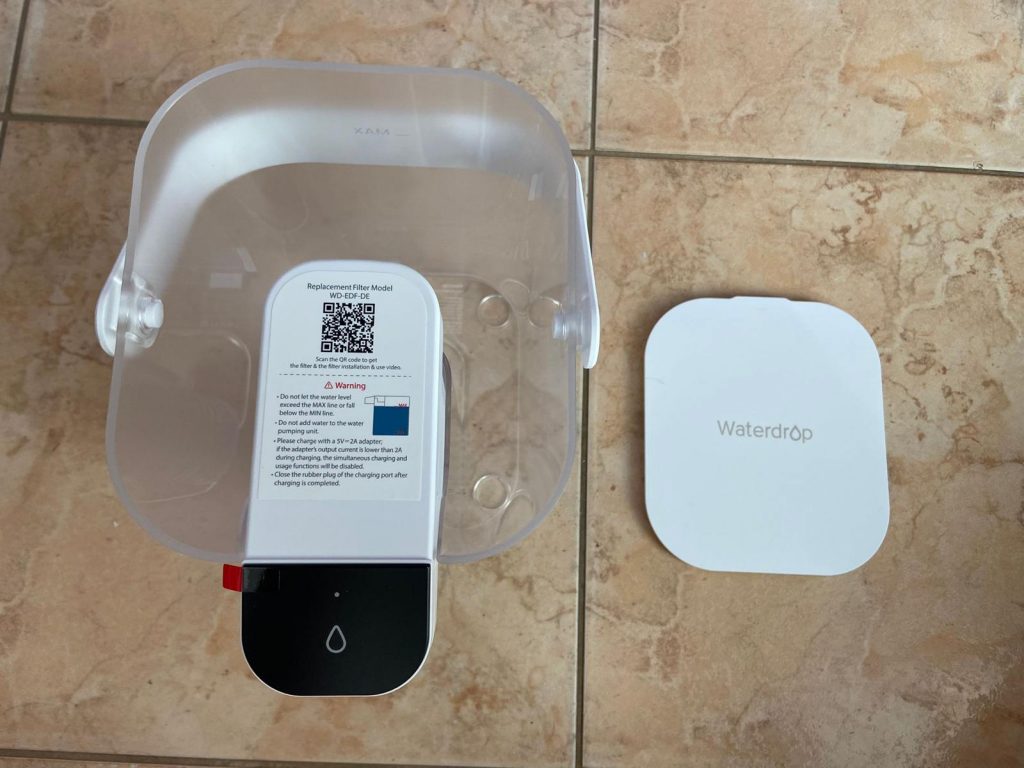 Waterdrop Instant Electric Wasserfilter mit Deckel