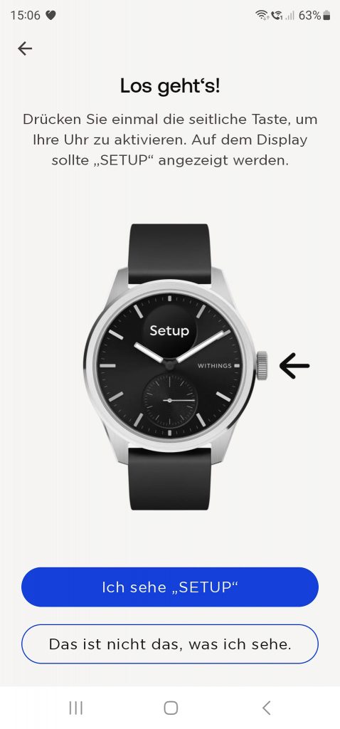 Withings ScanWatch 2 Smartwatch App