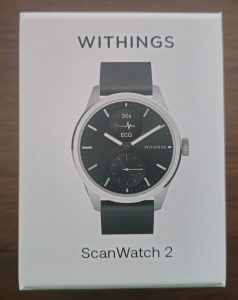 Withings ScanWatch 2 Smartwatch Verpackung