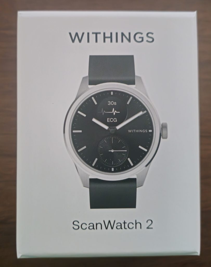 Withings ScanWatch 2 Smartwatch Verpackung