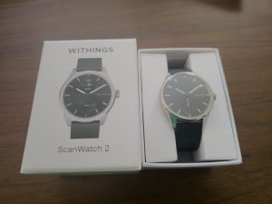 Withings ScanWatch 2 Smartwatch geöffnete Verpackung 2