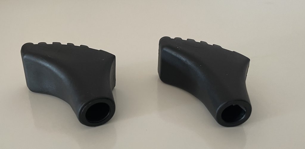 gipfelsport 20823 Wanderstöcke große Asphalt-Pads von oben