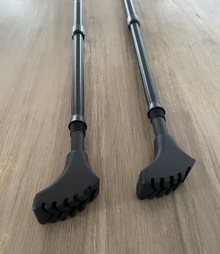 gipfelsport 20823 Wanderstöcke mit großen Asphalt-Pads