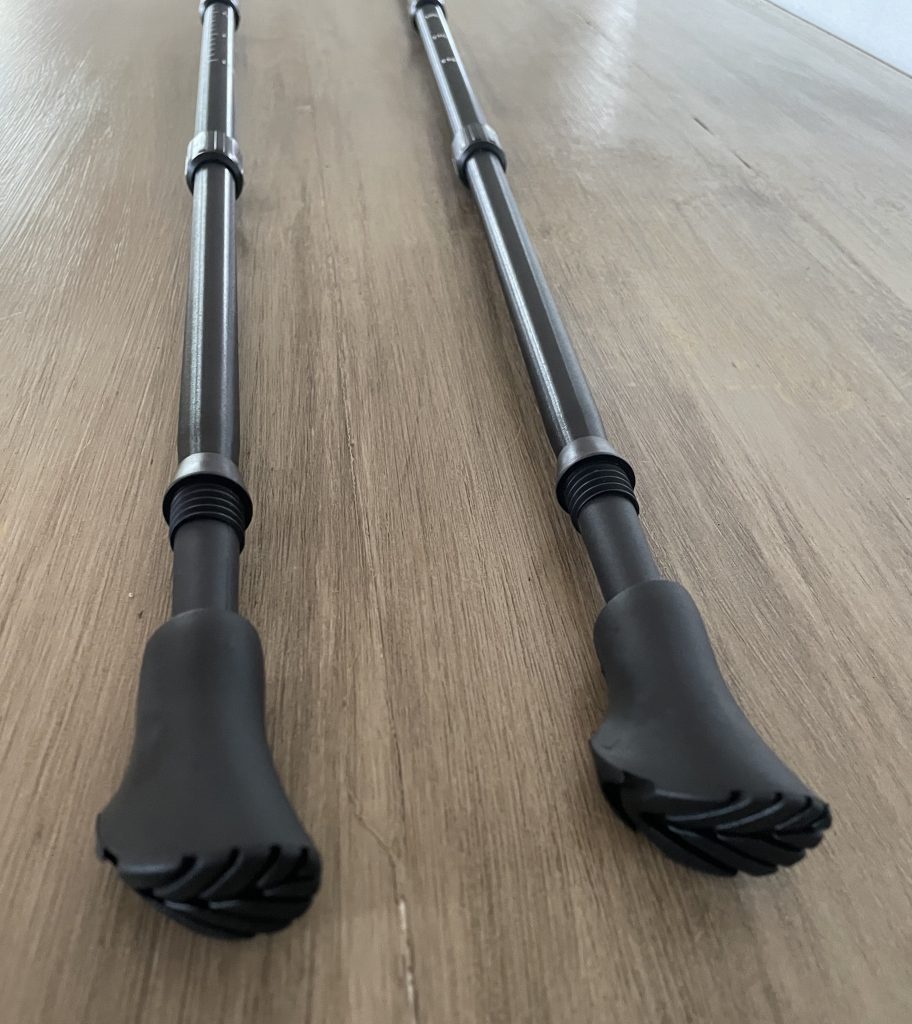 gipfelsport 20823 Wanderstöcke mit kleinen Asphalt-Pads