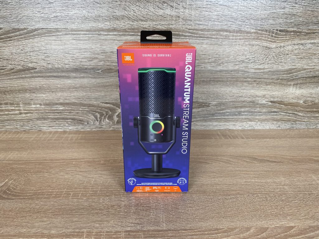 JBL Quantum Stream Studio Mikrofon Verpackung
