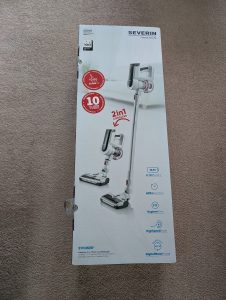 Severin HV 7166 Akku-Staubsauger Verpackung 1