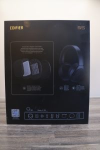 Edifier Stax Spirit S5 Bluetooth-Kopfhörer Karton hinten