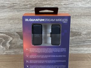 JBL Quantum Stream Wireless Mikrofon Detail Verpackung